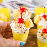 Piña Colada Pudding Shots