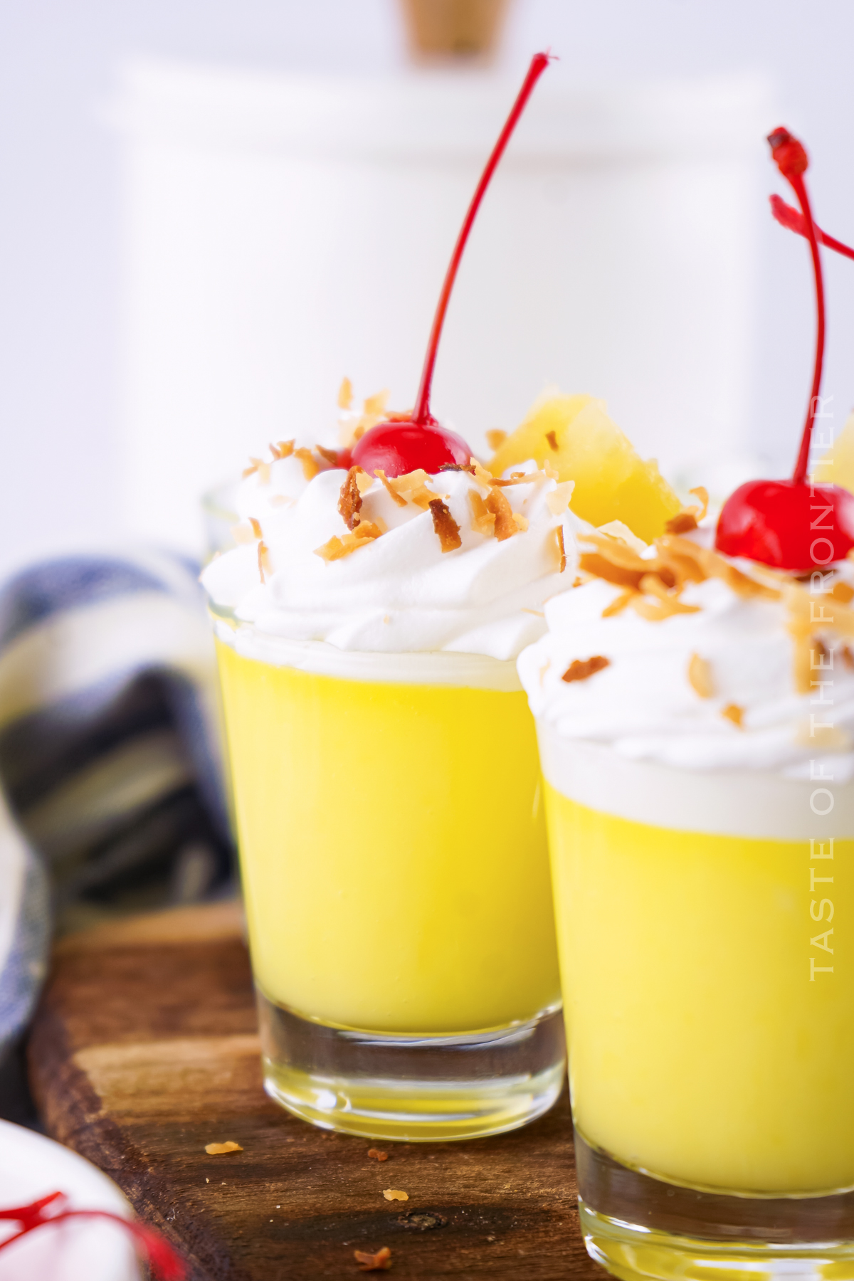 Piña Colada Pudding