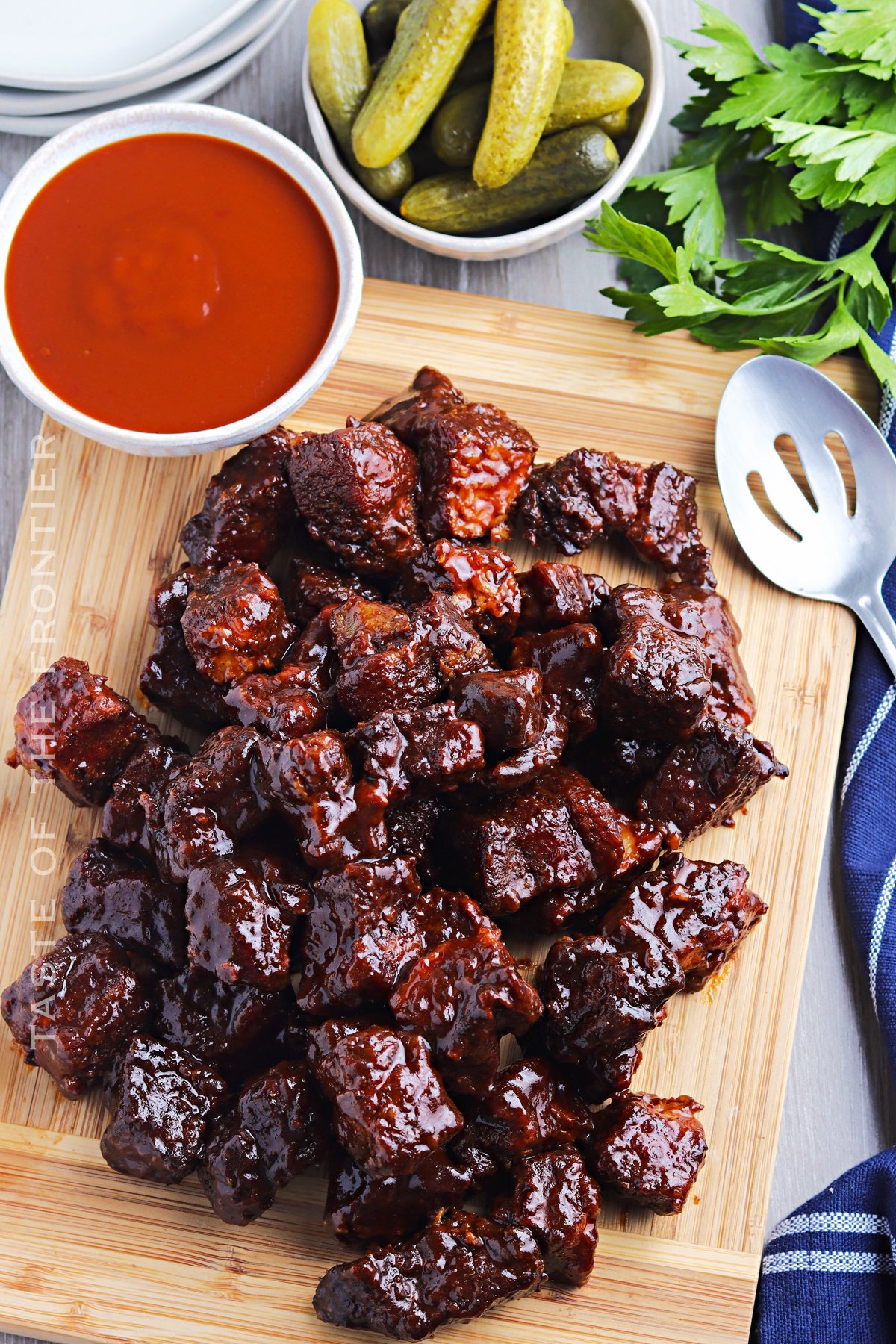 how to make Pork Belly Burnt Ends