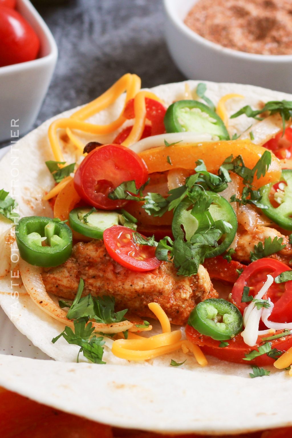 Sheet Pan Chicken Fajitas Taste of the Frontier