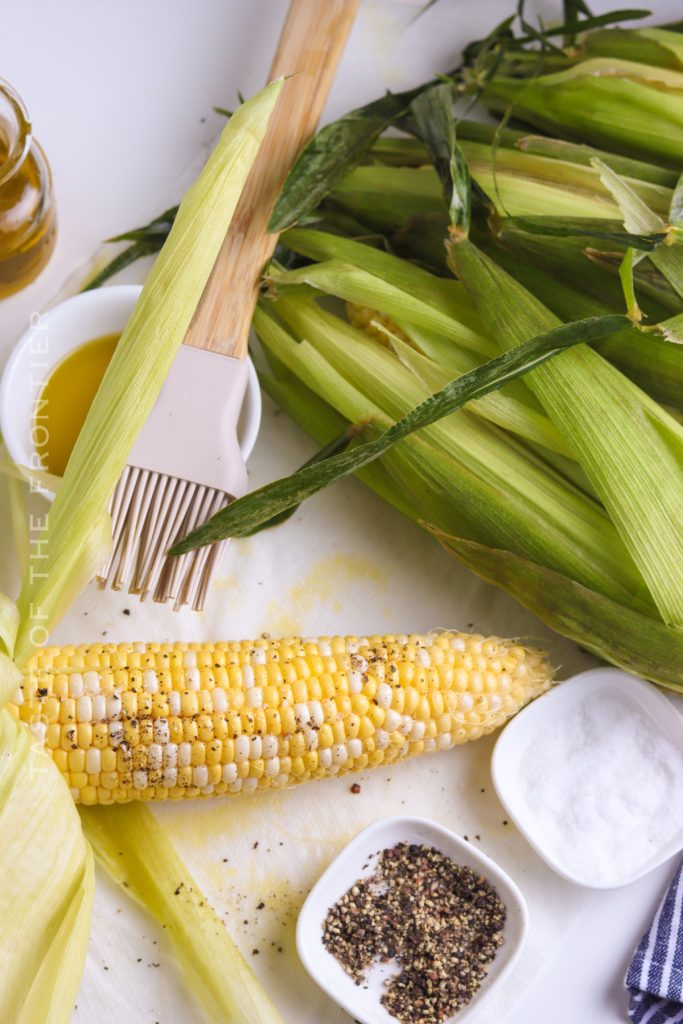 seasoning corn for smoker