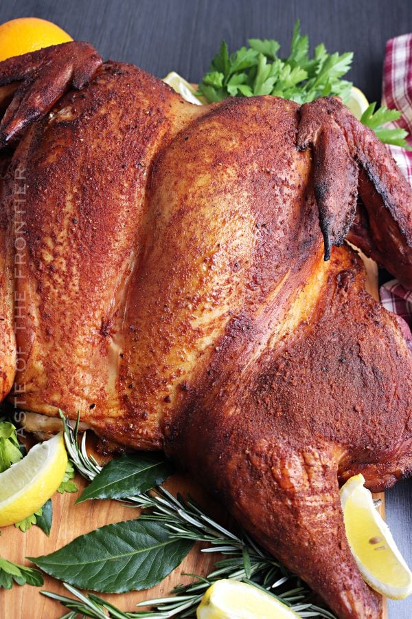 Smoked Spatchcock Turkey