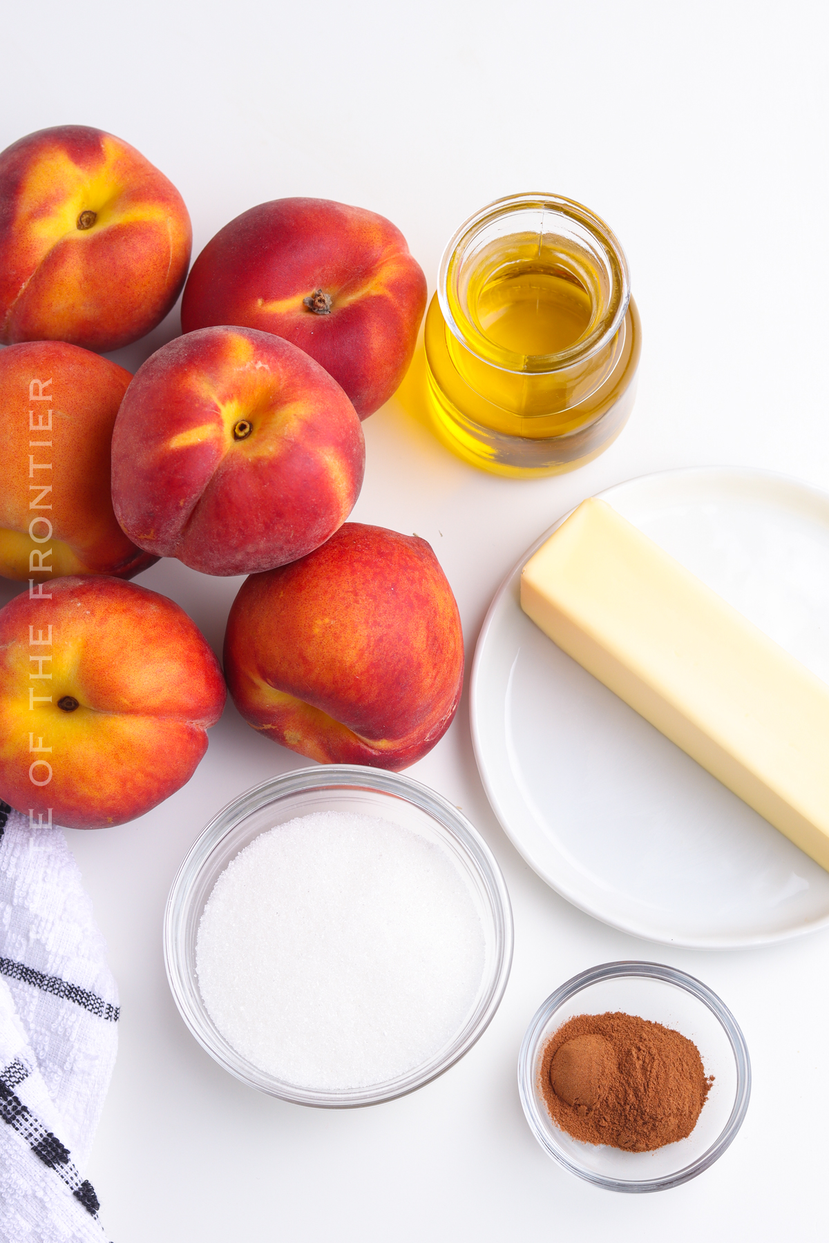 ingredients for Grilled Peaches