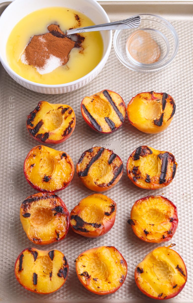 Grilled Peaches Yummi Haus