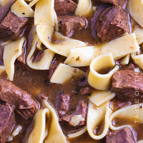Beef and Noodles Recipe - Taste of the Frontier