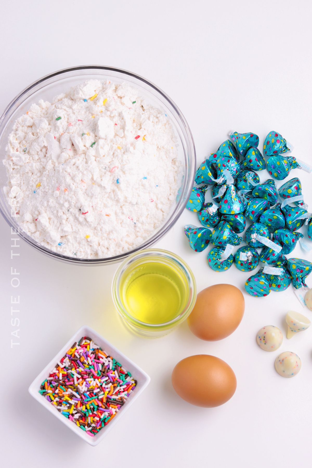 ingredients for Birthday Cookies