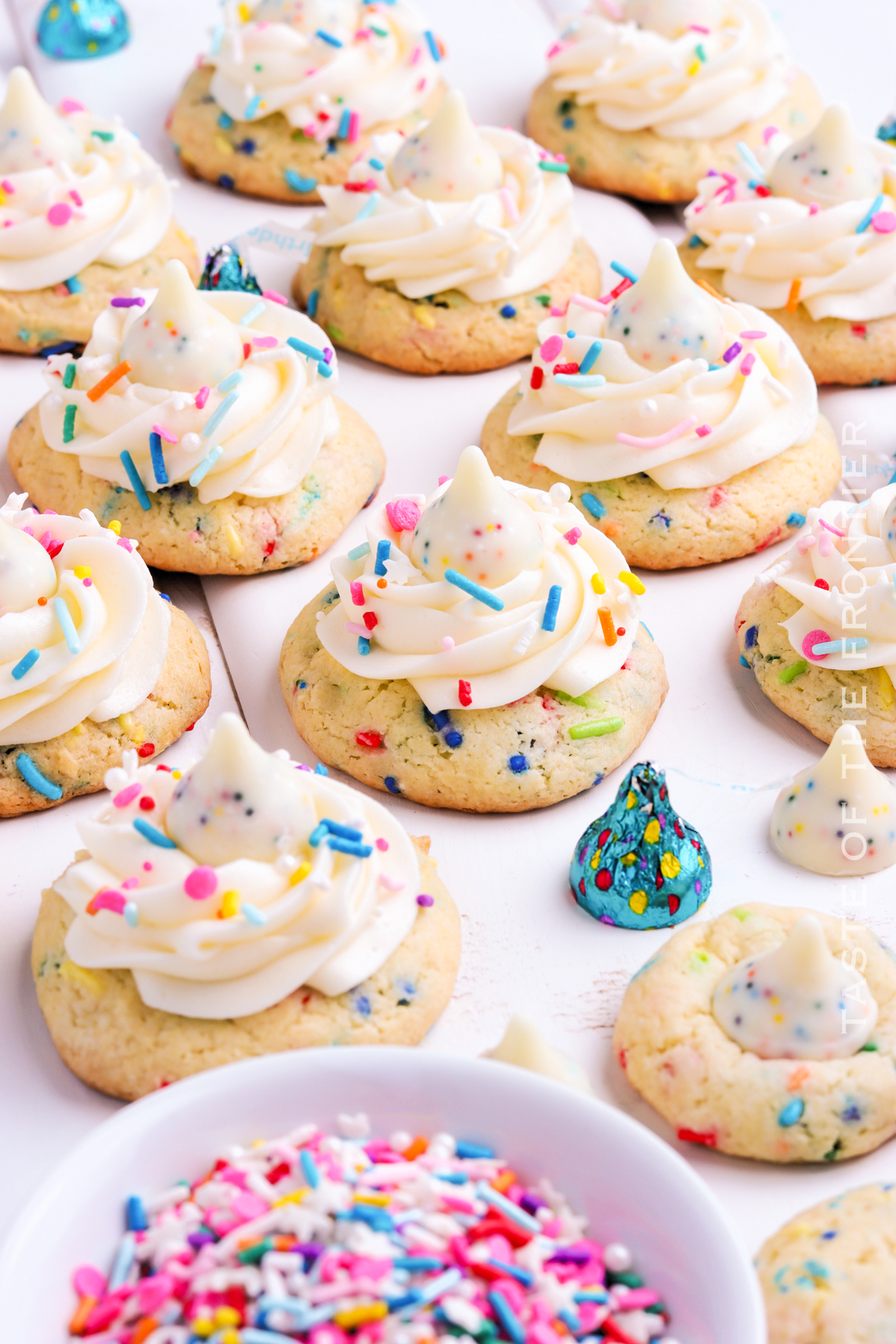 frosting on cookies