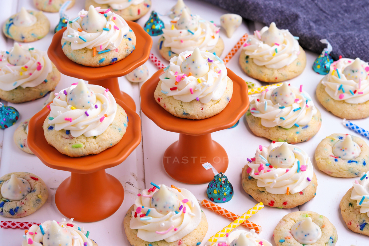 Sprinkles Cake Mix Cookies