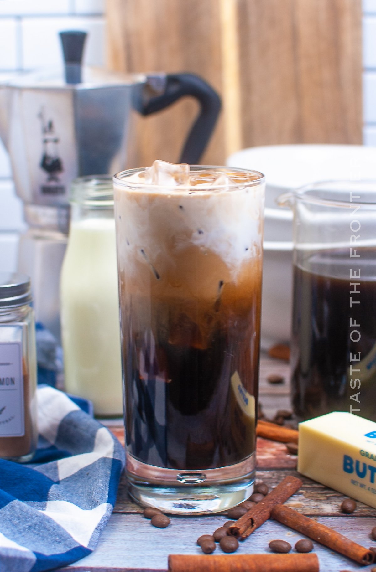 Iced Bulletproof Coffee - The Almond Eater