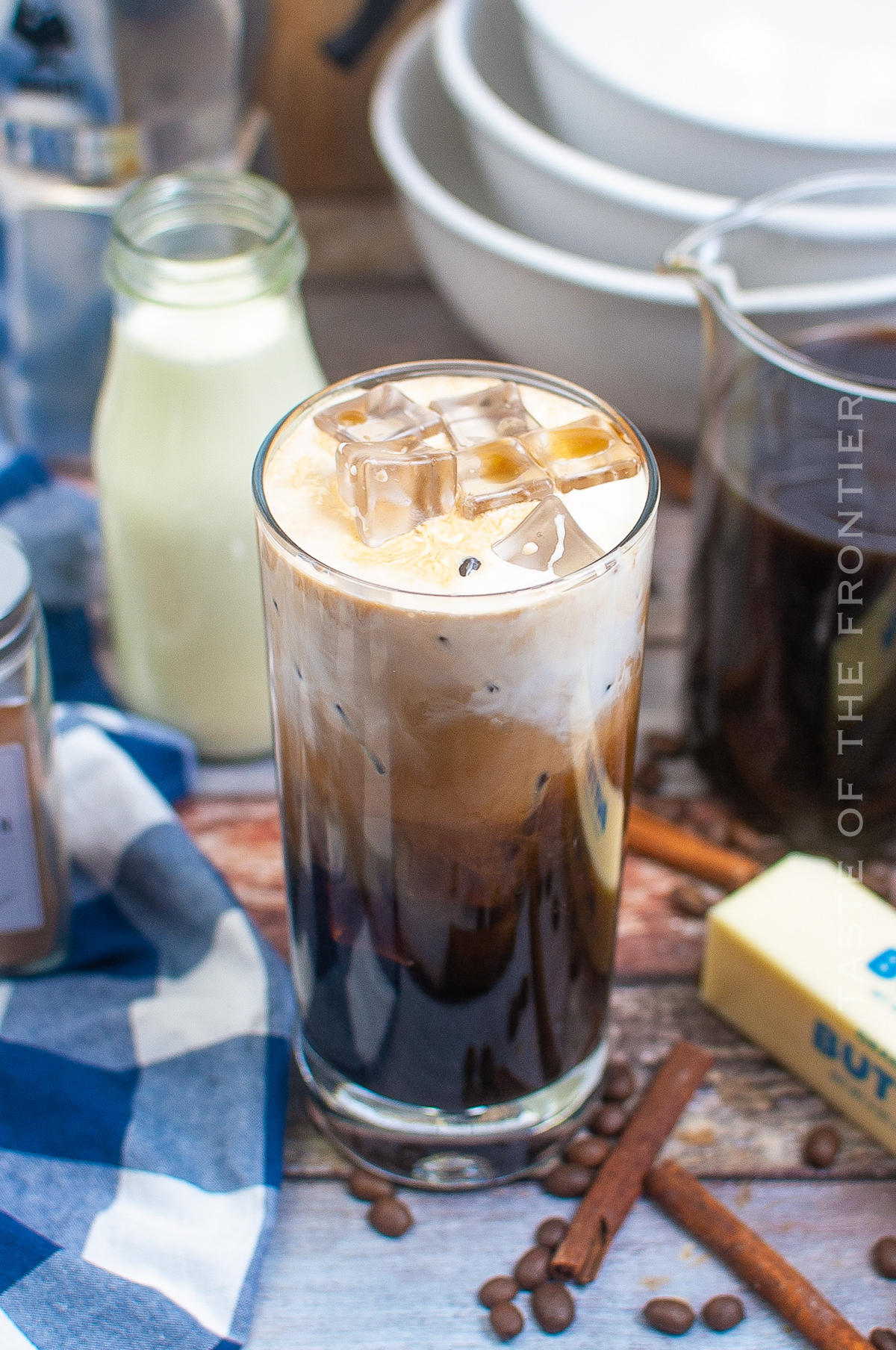 Iced Bulletproof Coffee - The Almond Eater