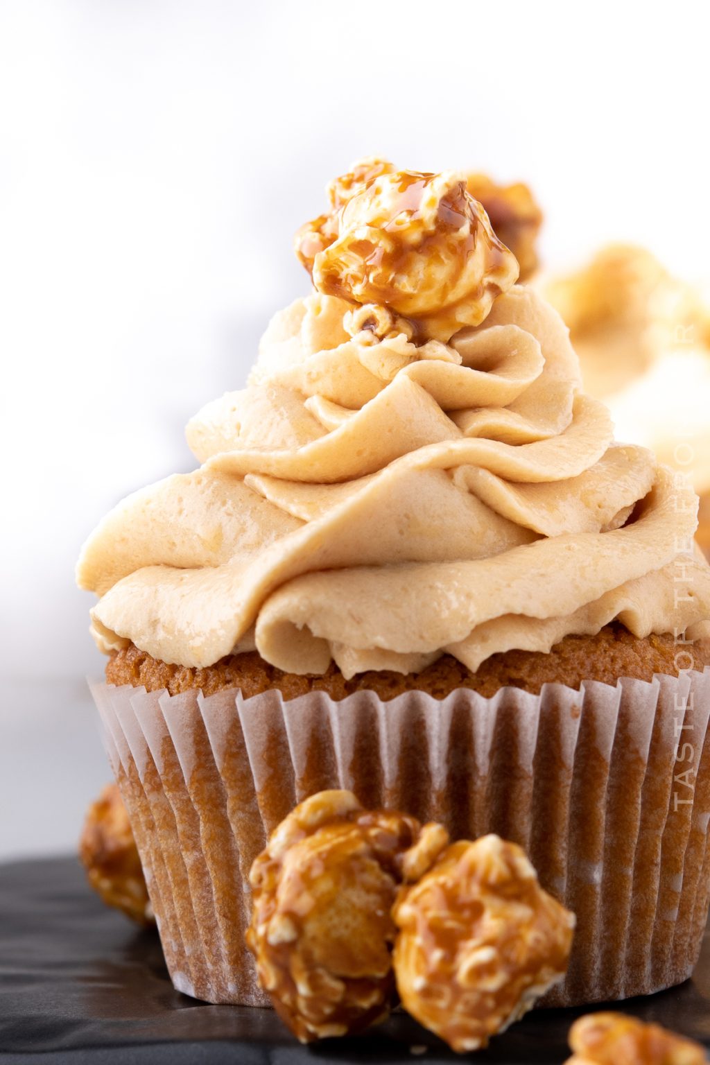 Caramel Cupcakes with Caramel Frosting Yummi Haus