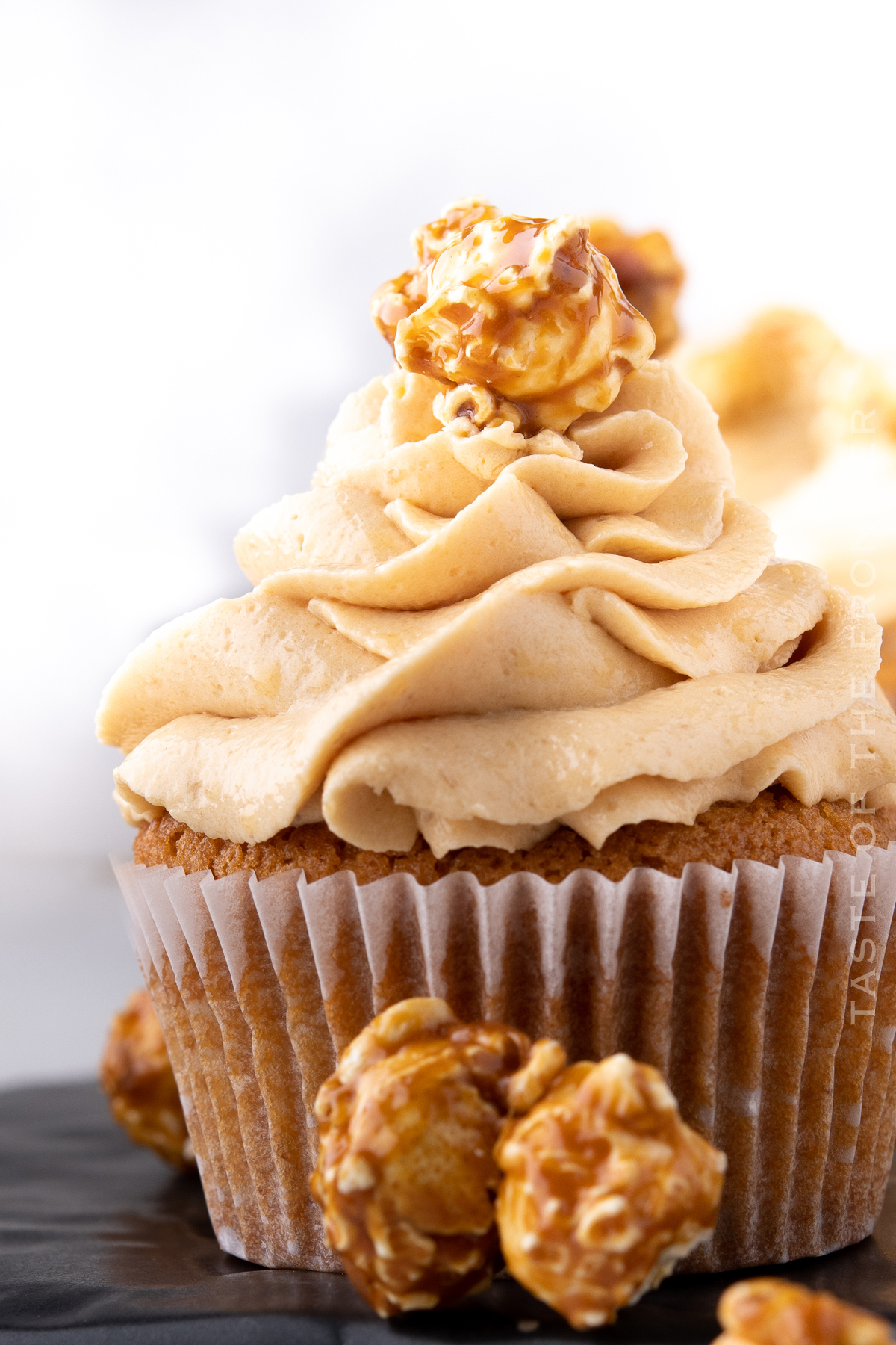 Caramel Cupcakes with Caramel Frosting