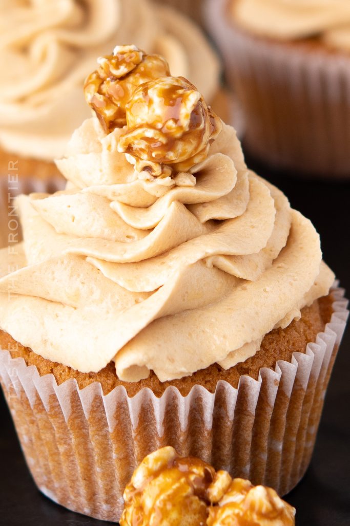 Caramel Cupcakes with Caramel Frosting Yummi Haus