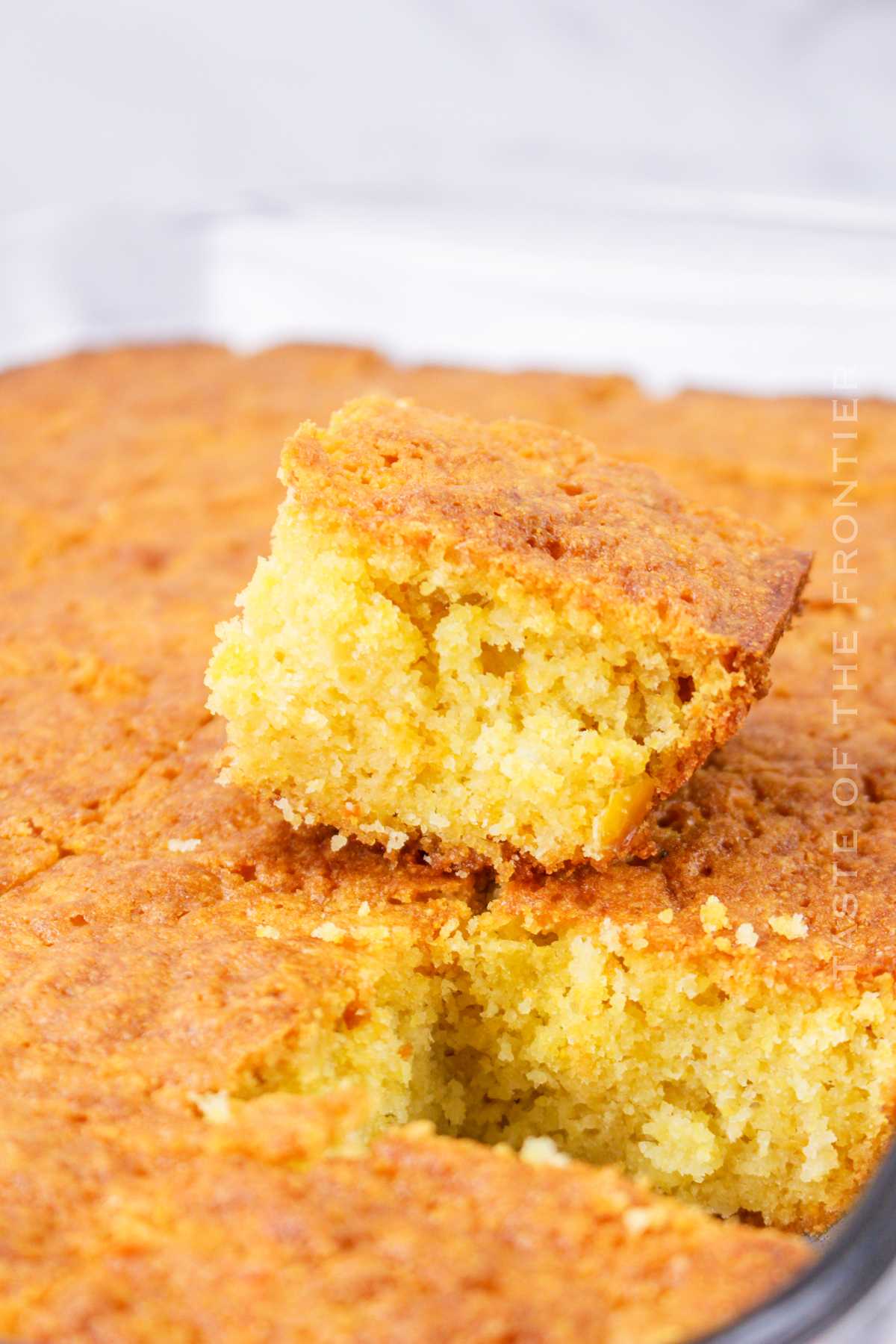 cornbread with chilis