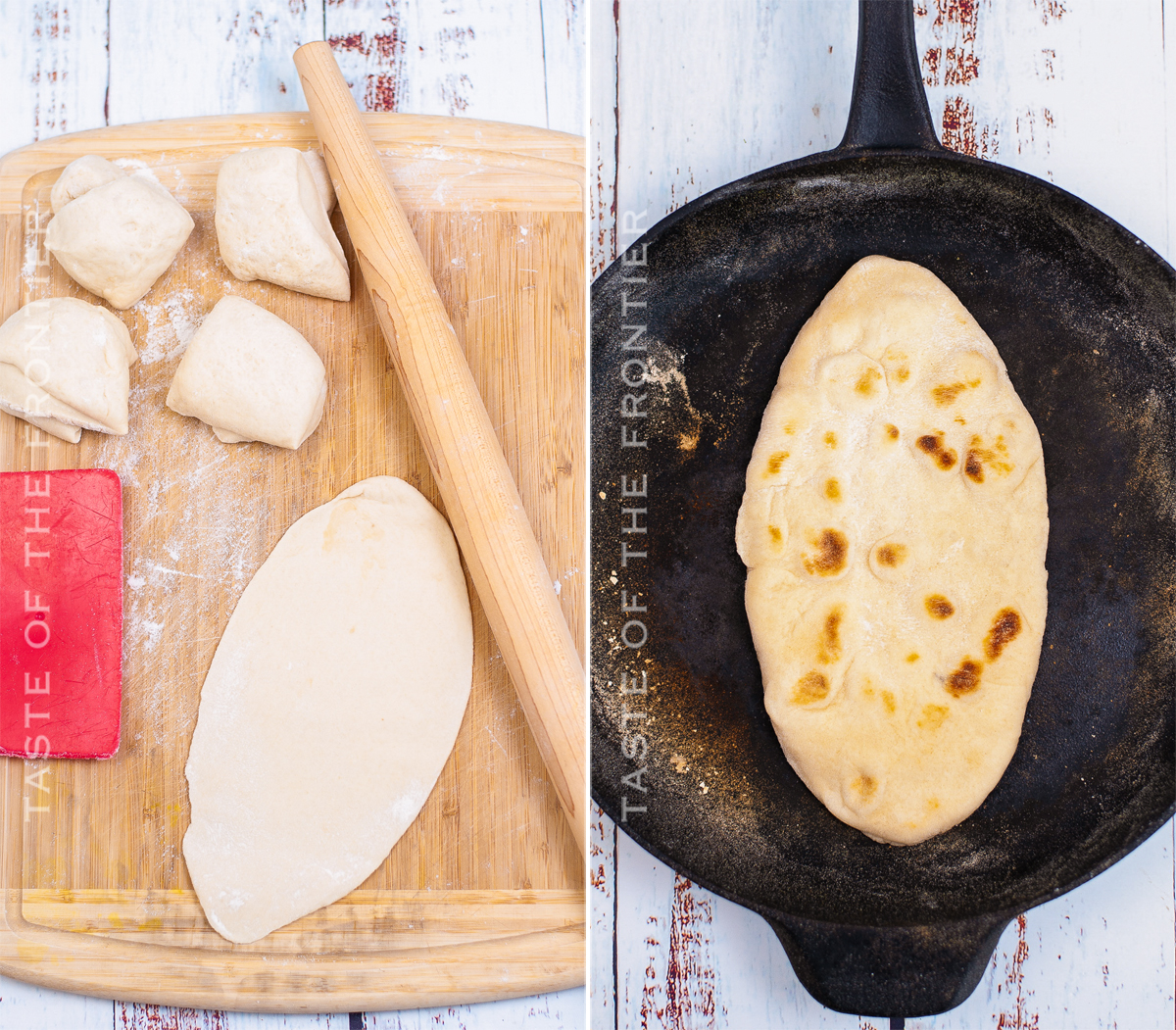 Making Naan