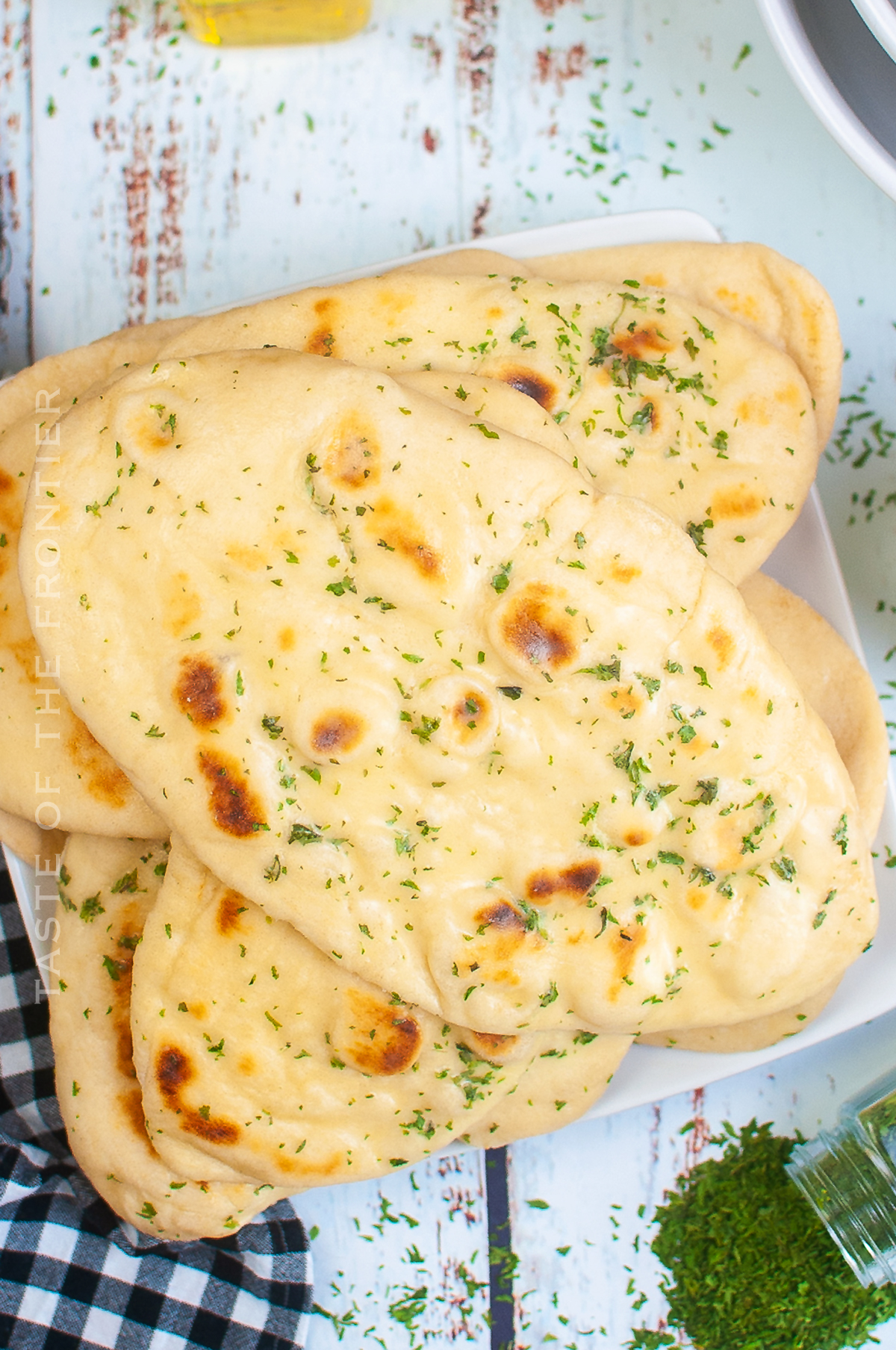 Garlic Butter Naan Recipe