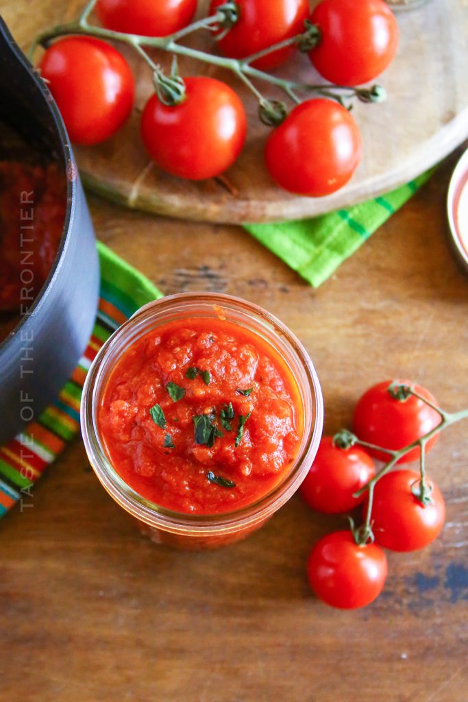 Keto Marinara Sauce Taste of the Frontier