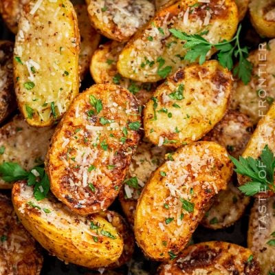 Air Fryer Parmesan Roasted Potatoes