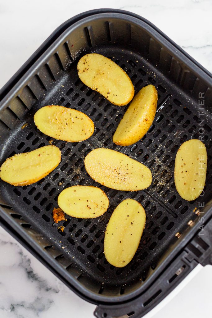 Air Fryer Parmesan Roasted Potatoes Taste of the Frontier
