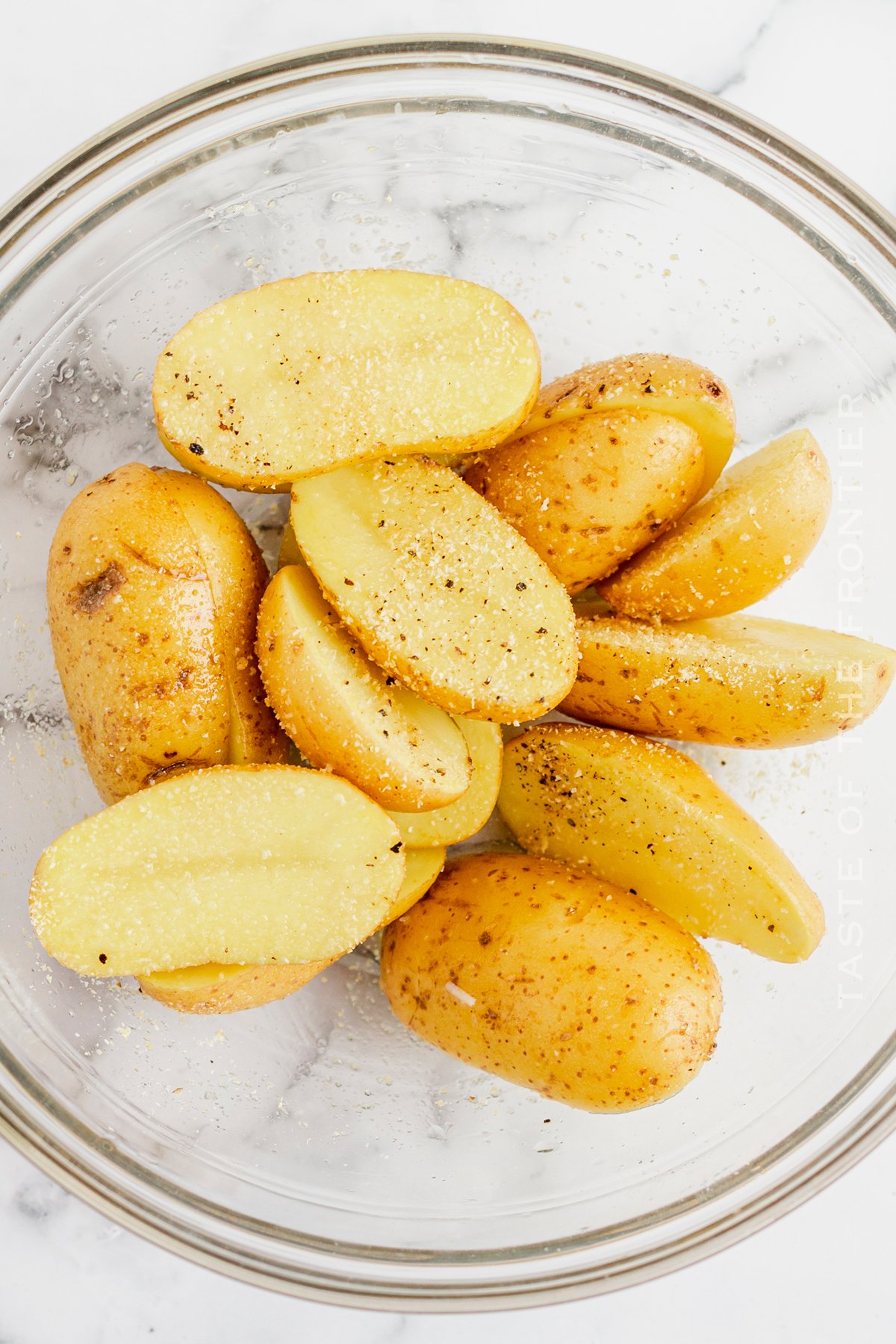 how to make Air Fryer Parmesan Roasted Potatoes