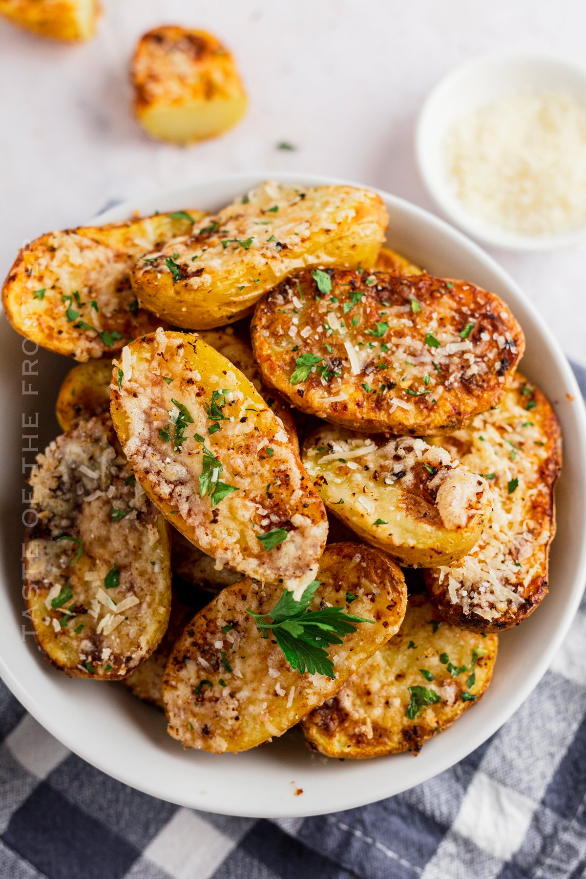 Air Fryer Parmesan Roasted Potato Recipe