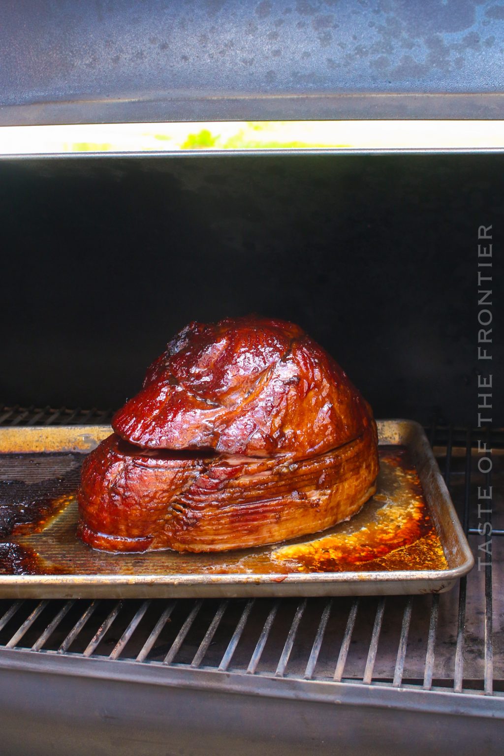 Applewood Smoked Ham for Traeger Taste of the Frontier