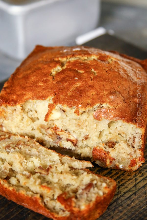 Making banana bread in the air fryer