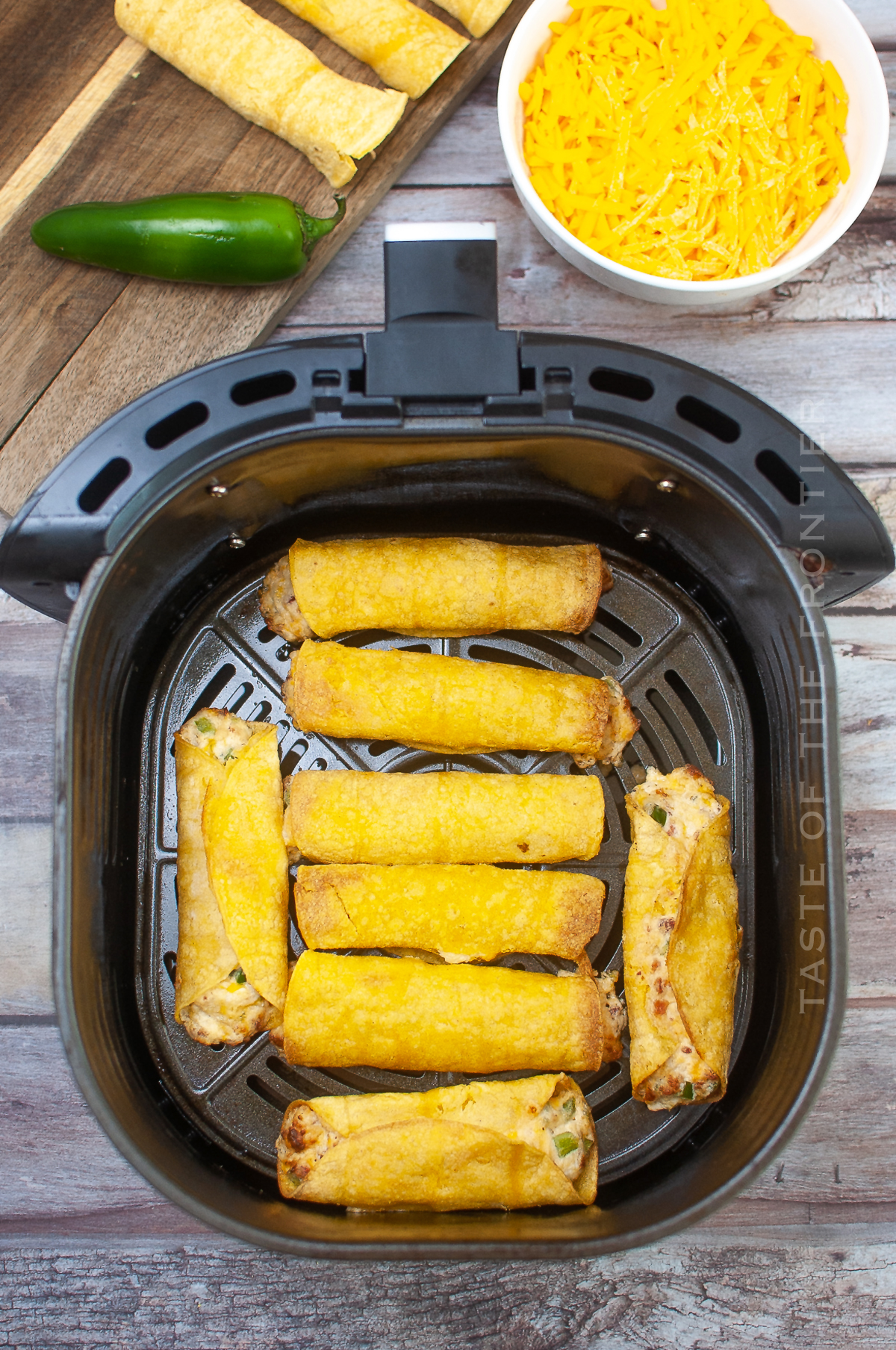 air fried taquitos