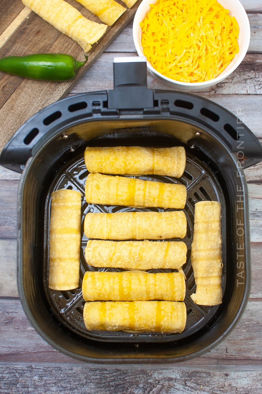 Air Fryer Taquitos Taste of the Frontier