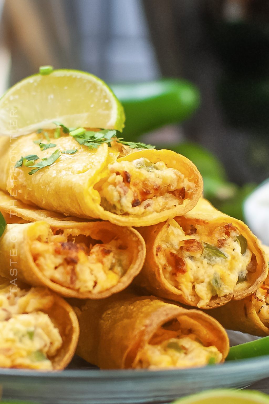 Air Fryer Taquitos - Taste of the Frontier