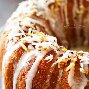 Vintage Bundt Cake Recipe