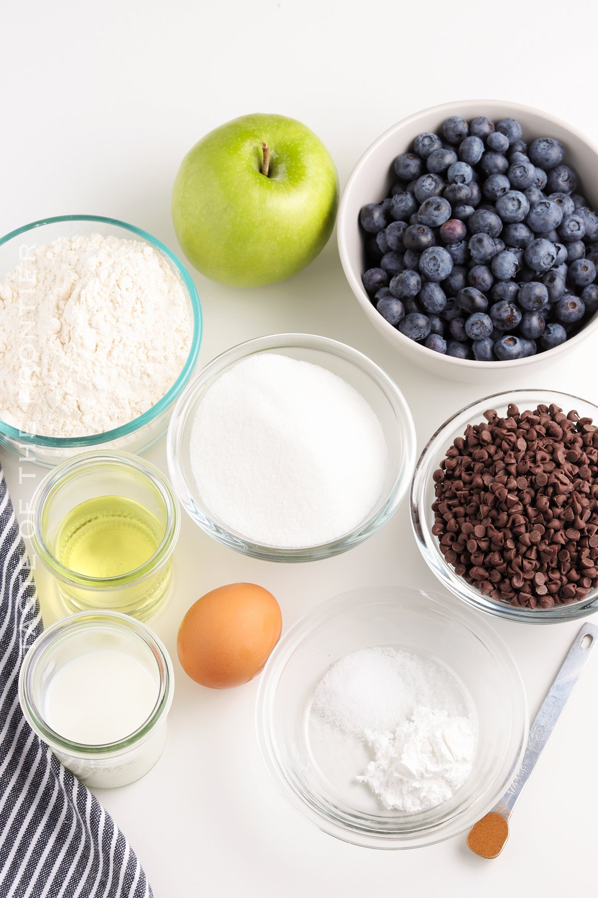 ingredients for Basic Muffin Recipe