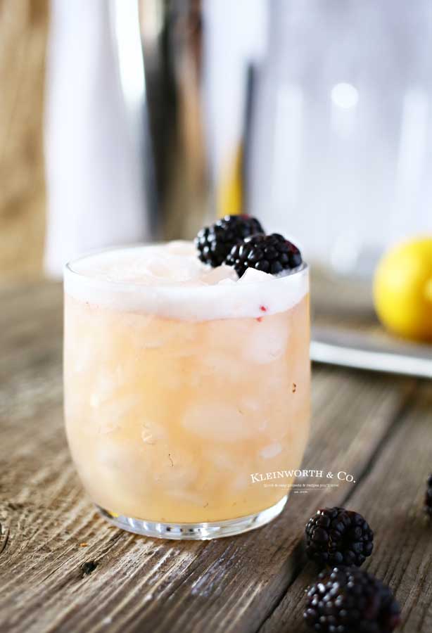 Blackberry Whiskey Drink