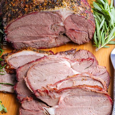 Smoked Boneless Leg of Lamb