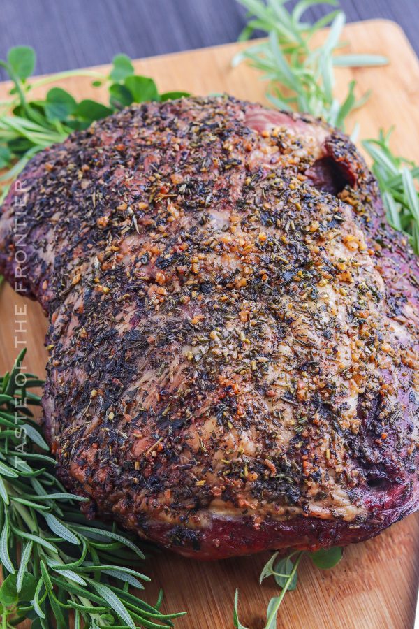 Smoked Boneless Leg of Lamb - Yummi Haus