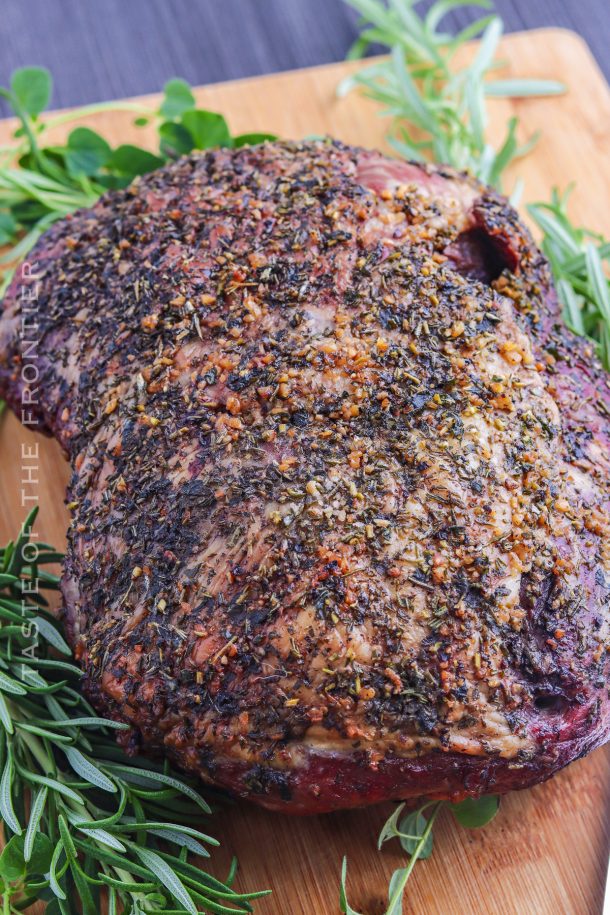 Smoked Boneless Leg of Lamb - Yummi Haus