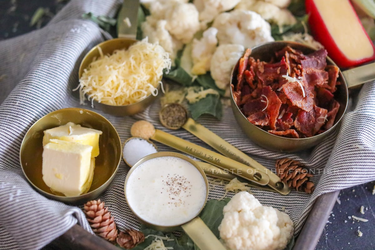 mashed Cauliflower ingredients