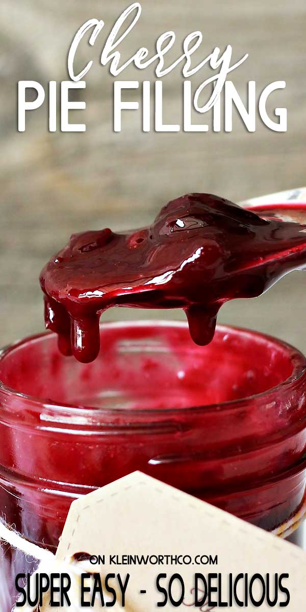 Homemade Cherry Pie Filling