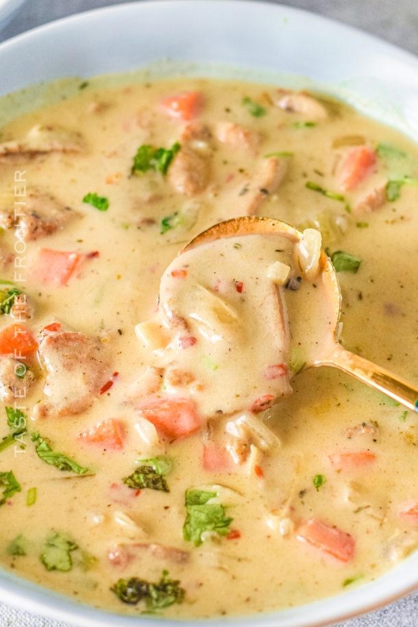 Chicken and Mushroom Soup - Yummi Haus