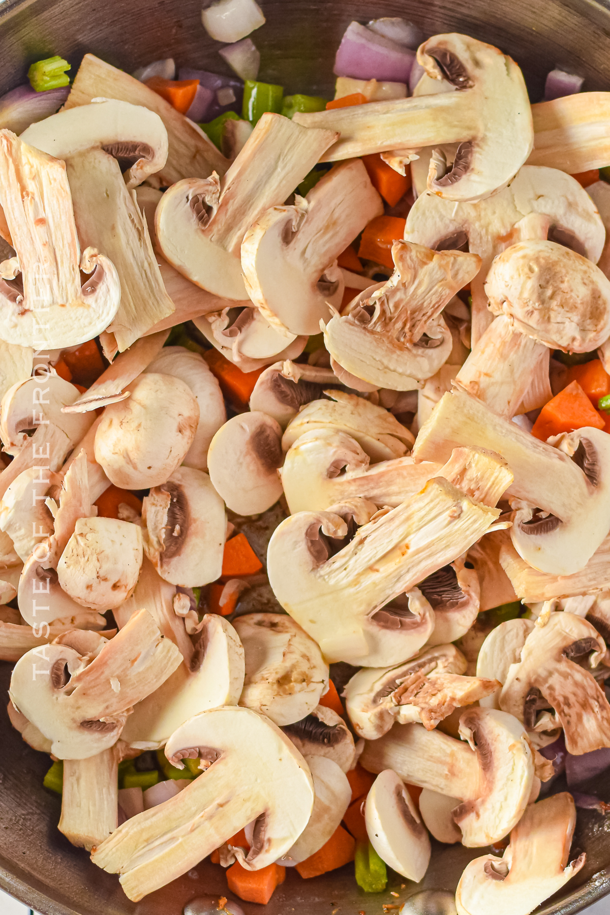 cooking veggies for soup