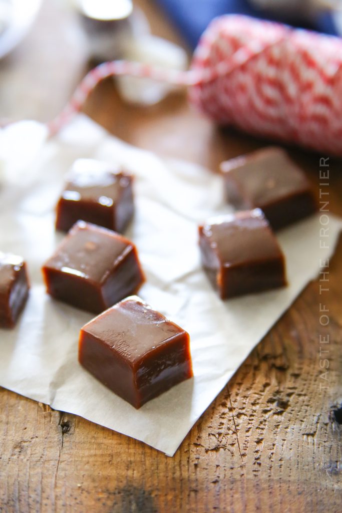 Ingredients for Chocolate Caramel Candy