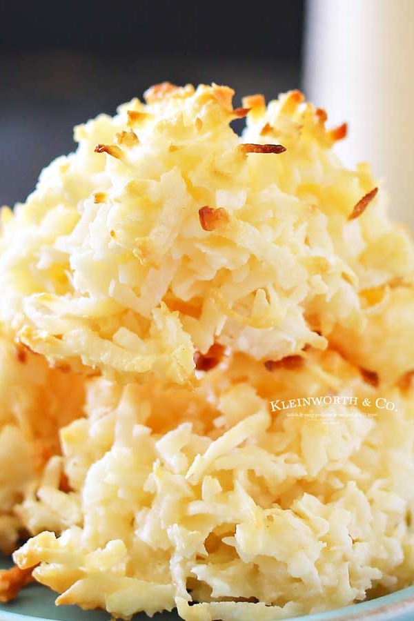 Coconut Macaroons how to make