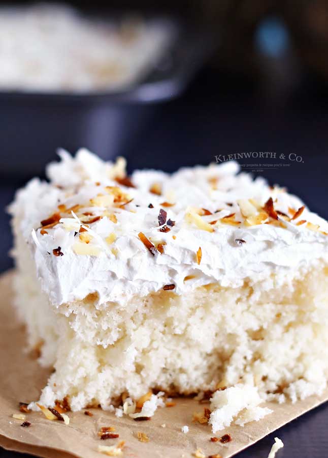 Super easy dessert Coconut Cream Cake