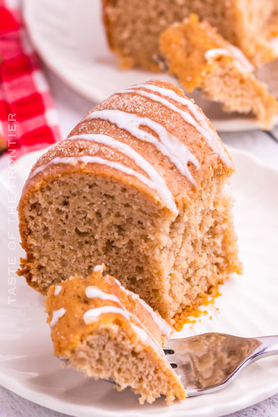 Apple Cider Donut Cake - Taste of the Frontier