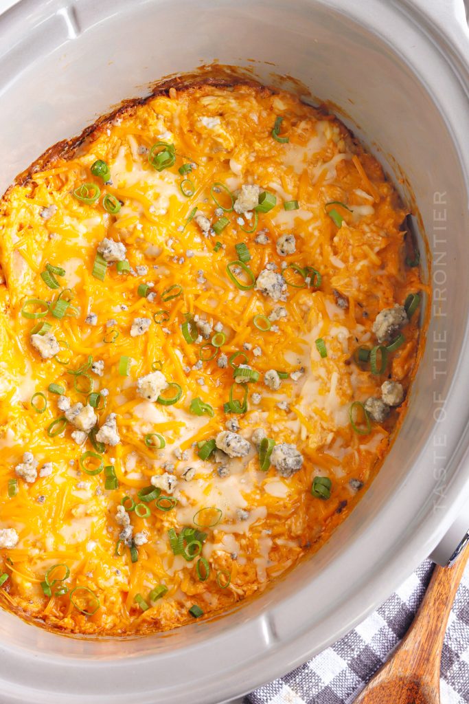 Slow Cooker Buffalo Chicken Dip Taste of the Frontier