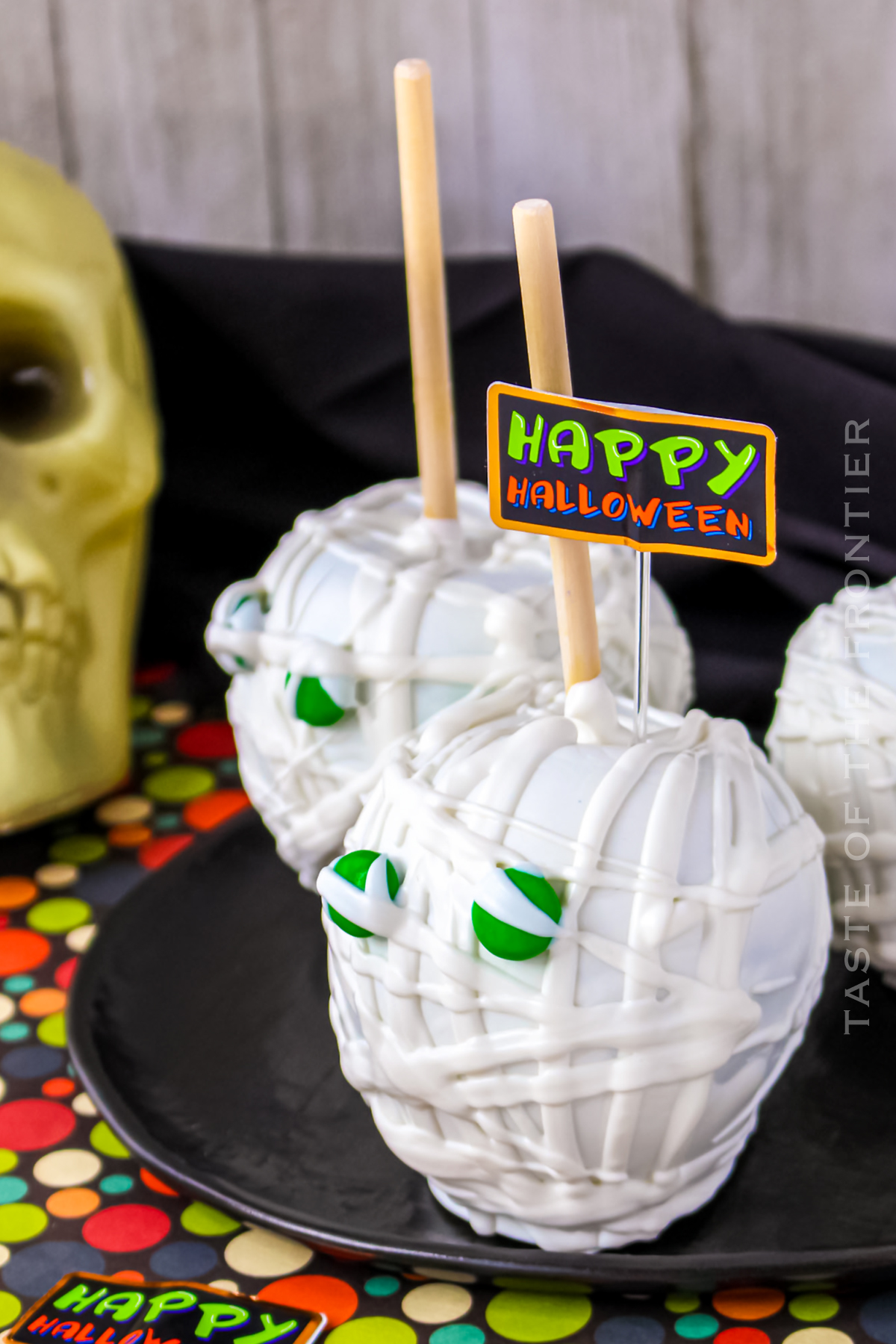 recipe for Mummy Candy Apples