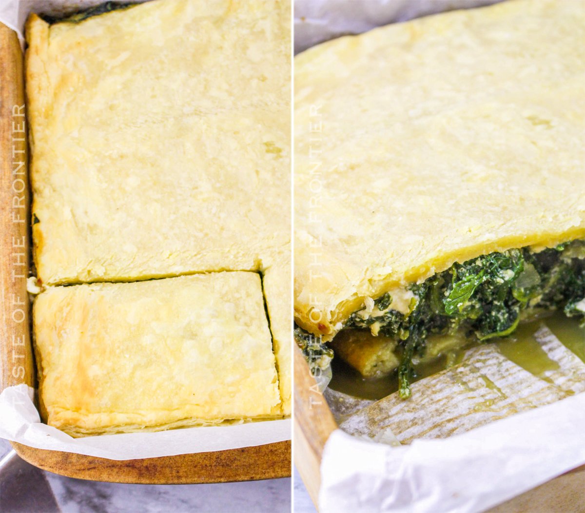 spinach pie baked