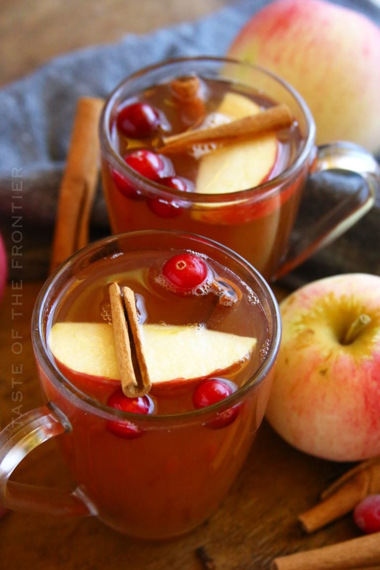 Instant Pot Apple Cider Taste of the Frontier