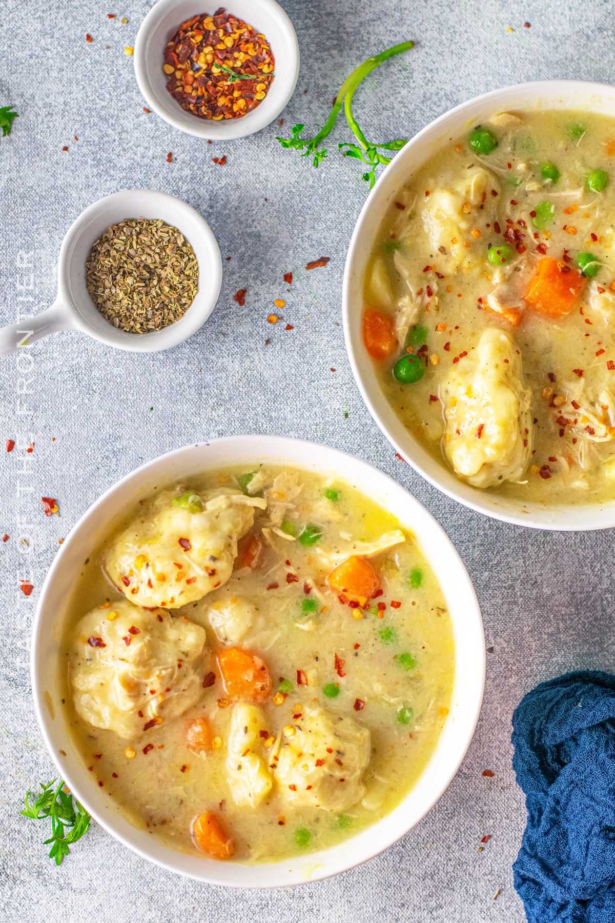 Instant Pot Chicken and Dumplings Dinner