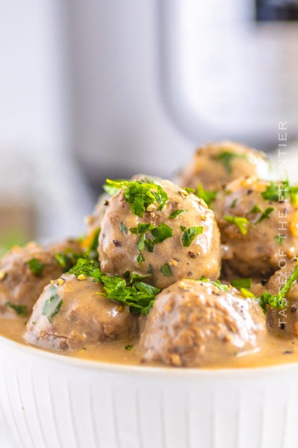 Instant Pot Swedish Meatballs